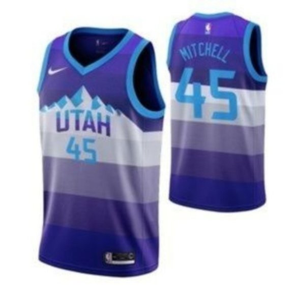 purple utah jazz jersey